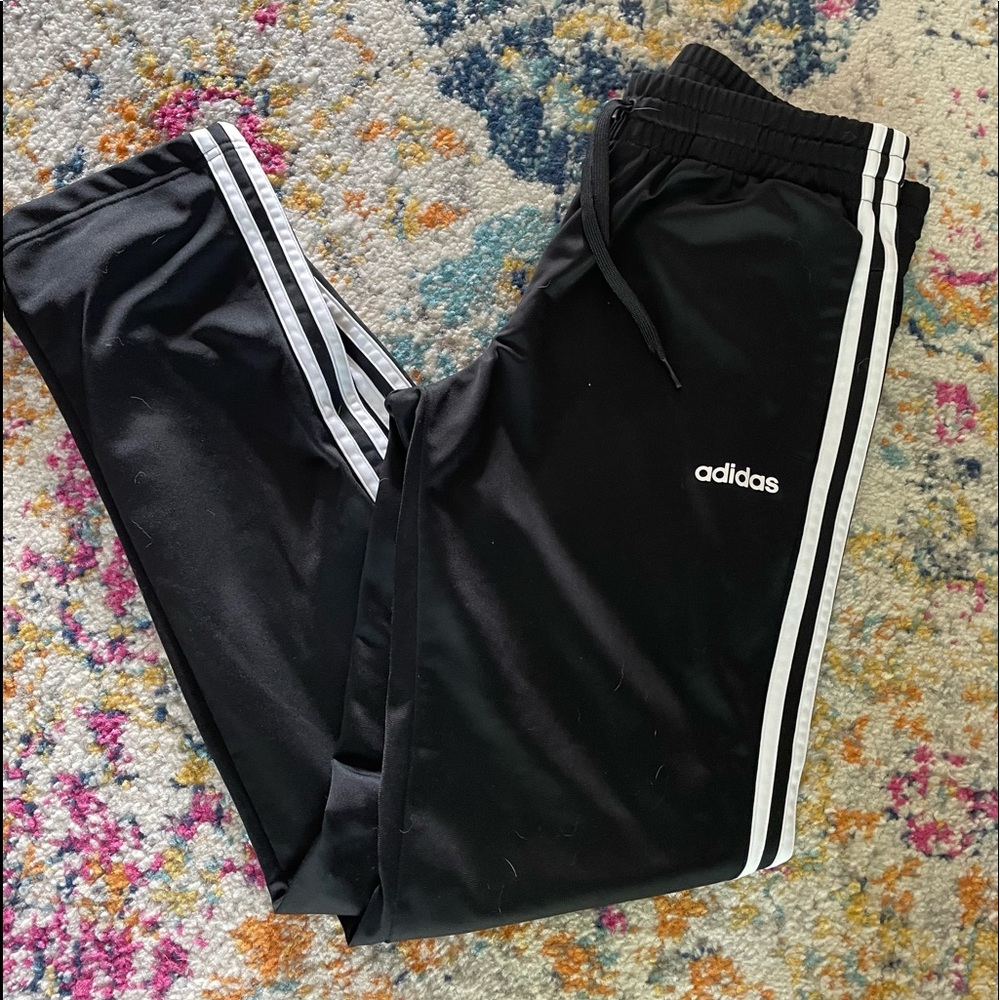 Adidas Women’s Black White Track Pants